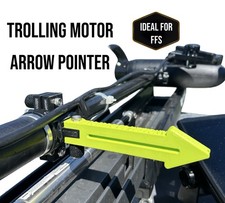 Puntero de flecha de motor de arrastre - para Lowrance Ghost, etc - Livescope / FFS - AMARILLO