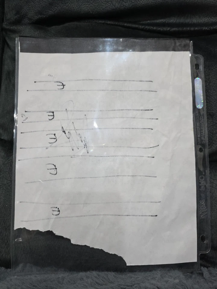 罕见 RIP 史蒂夫·哈威尔签名亲笔签名贝克特 BAS COA 套装列表音乐会粉碎嘴 — 第 4/4 张图片