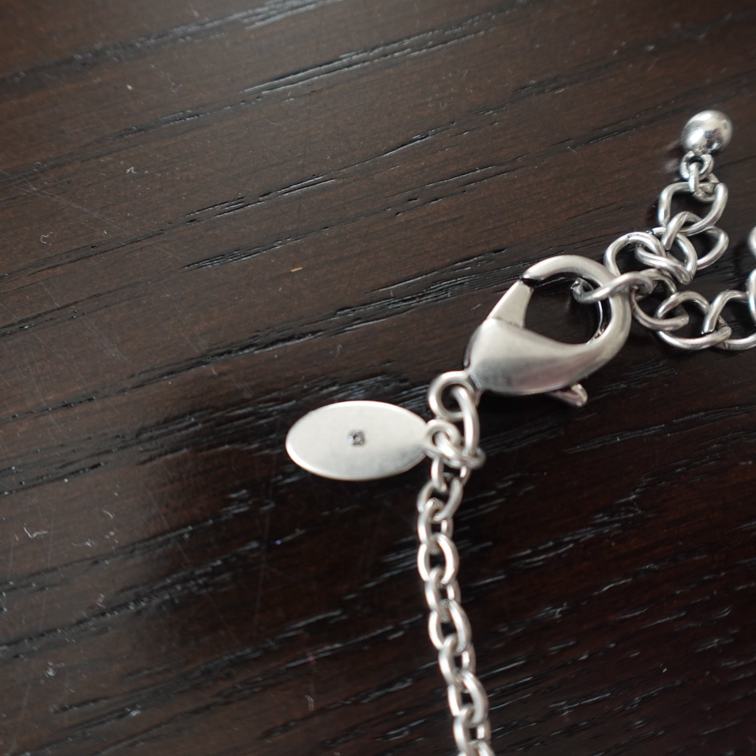 Chico's Beaded Statement Necklace Adjustable Blue… - image 7