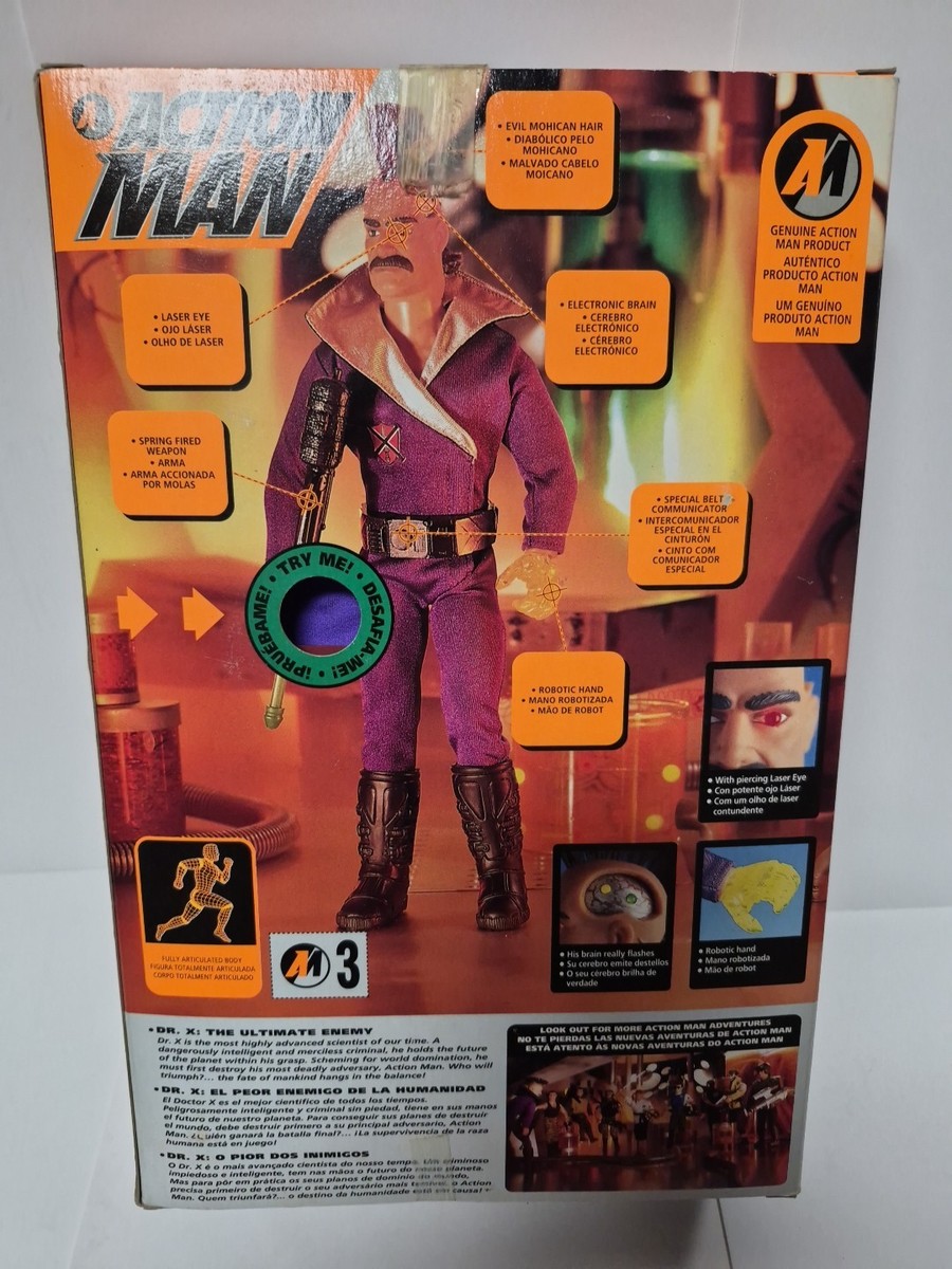 1994 HASBRO - ACTION MAN Dr X, 12
