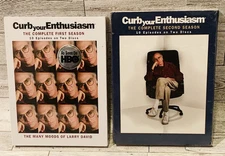 Curb Your Enthusiasm Larry David Complete First & Second Seasons HBO Ships Fast!