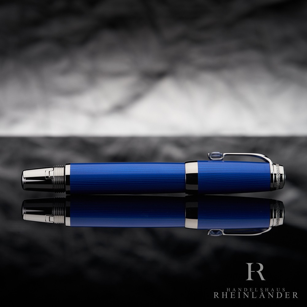 Montblanc Boheme Bleu Diamonds Fountain Pen Füllfederhalter ID
