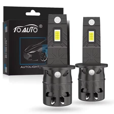 TOAUTO H7 H4 LED Car Headlight Bulbs H1 H3 H11 HB3 9005 HB4 9006 Canbus Auto Lam