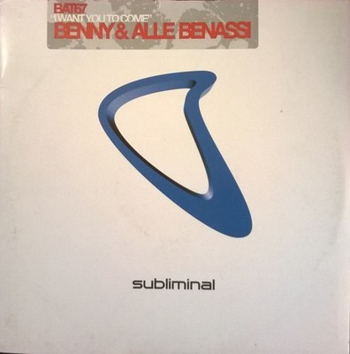 Benny Benassi - I Want You To Come - USA 12'' Vinyl - 2004 - Subliminal
