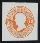 CKStamps: US Cut Square Stamps Collection Scott#U97 Unused H NG