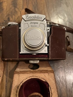Ihagee Dresden 35mm German SLR Camera   Pre-Exakta Model   Works   1950s RARE!!