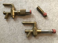 Messing Zapfhahn (1x) mit Schnellkupplung, (1x) Messing Zapfhahn und (1x)Lüfter
