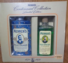 Mennen's Toilet Powder/Skin Bracer 1978 Centennial Collection Limited Edition