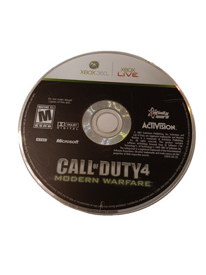 Call of Duty 4: Modern Warfare (Xbox 360) NO TRACKING - DISC ONLY VG