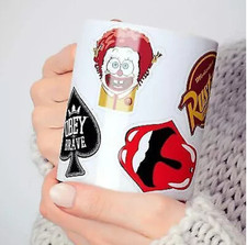 100pcs Random Sticker, Waterproof, 100PCS