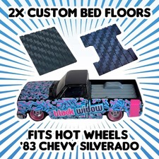 Hot Wheels '83 Chevy Silverado Bed Floor Custom 3D Printed Parts