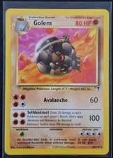 Pokemon - Golem 24/110  - Rare  - Legendary - Mint