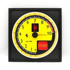 Ferrari F430 Wall Clock, Desk Accessories, Car Guy Gift, Garage decoration