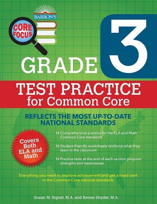 Kernschwerpunkt Klasse 3: Testpraxis für Common Core: Klasse 3 Testpraxis von Rene