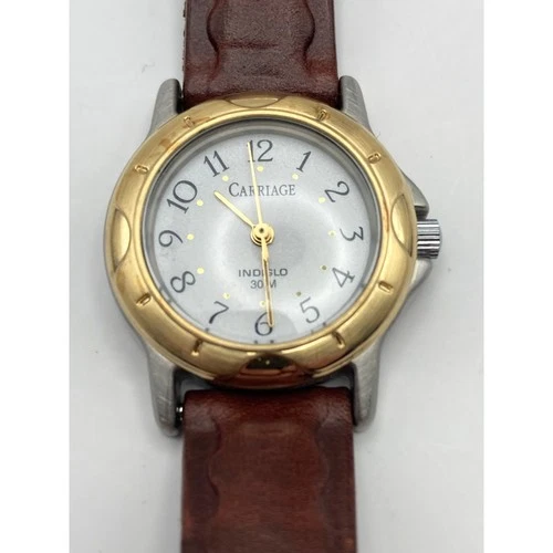 VTG Carriage by Timex Indiglo Women Watch 27mm - Fresh Battery - WR - Adjustable