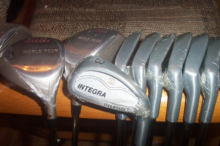 BRAND NEW Pro Select Integra Oversize 3-pw irons 1-3-5 wds steel regular mens RH - Image 3 of 4