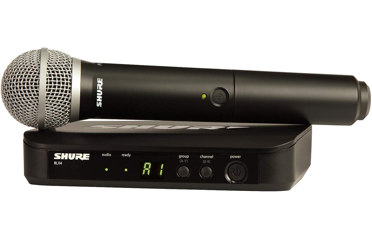 Shure BLX24/PG58 Wireless System w/Cordless PG58 Handheld Vocal