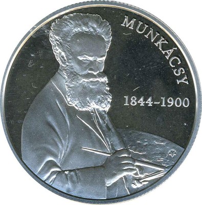 10000 Forint Ungarn 2019 PP 175. Geburtstag Maler Mihály Munkácsy Silber