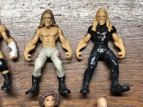 WWE MICRO AGGRESSION LOT BIG DADDY ZACK RYDER CODY RHODES EDGE CM PUNK KANE HHH - Picture 12 of 13