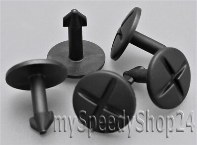 10x Befestigung Clips Radkasten Klemmstift für AUDI A4 A6 A8 VW Passat Seat Leon