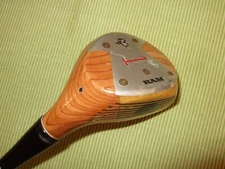 Ram Red No. 1 Maple Driver Ramlite Steel Shaft Shot Control Ram Grip laminate