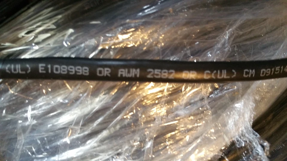 Belden Wire 9855 22/2P Shielded Twinaxial 100 Ohm Computer POS Cable CM /25ft - Image 3 of 4