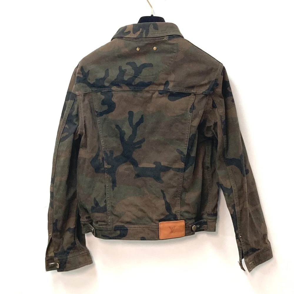 LOUIS VUITTON（LV） Giacca LOUIS VUITTON 1A3FE5 SUPREME mimetica denim tracker maniche lunghe
