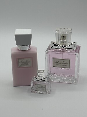 Dior Miss Blooming Bouquet Eau de Toilette 3-Pc Gift Set | eBay Dior Miss Blooming Bouquet Eau de Toilette 3-Pc Gift Set | eBay