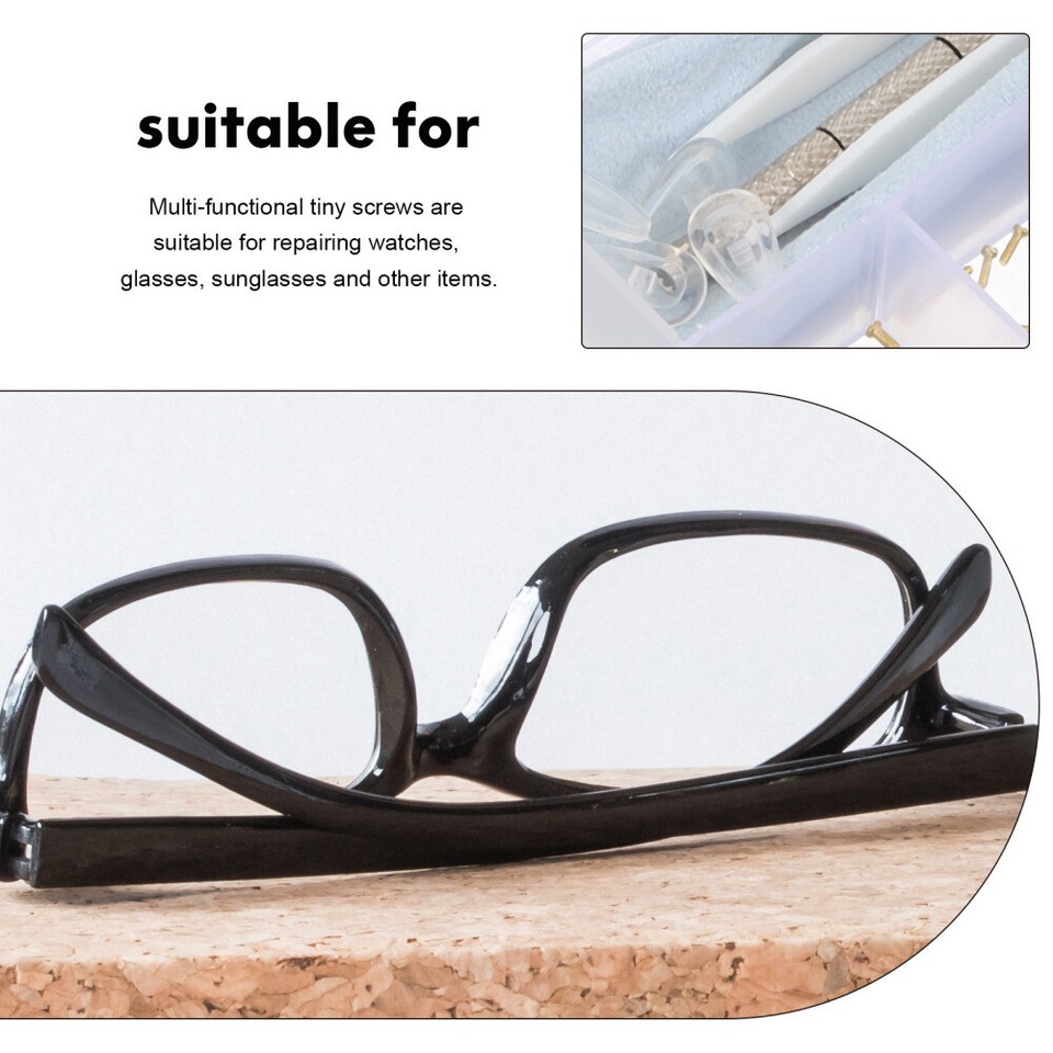 Eyeglass Repair Kit with Screws Glasses Tiny for Tightening eBay