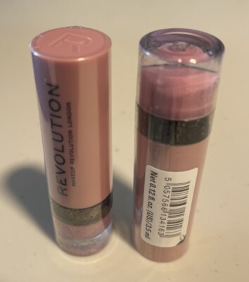 Lot of (2) Revolution Matte Lipsticks VIOLET - SEALED