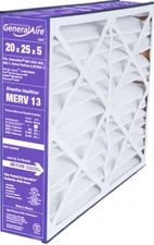 GeneralAire 8FM2025 - 20" x 25" x 5" MERV 13 Cartridge Filter for MAC 2000, 3000