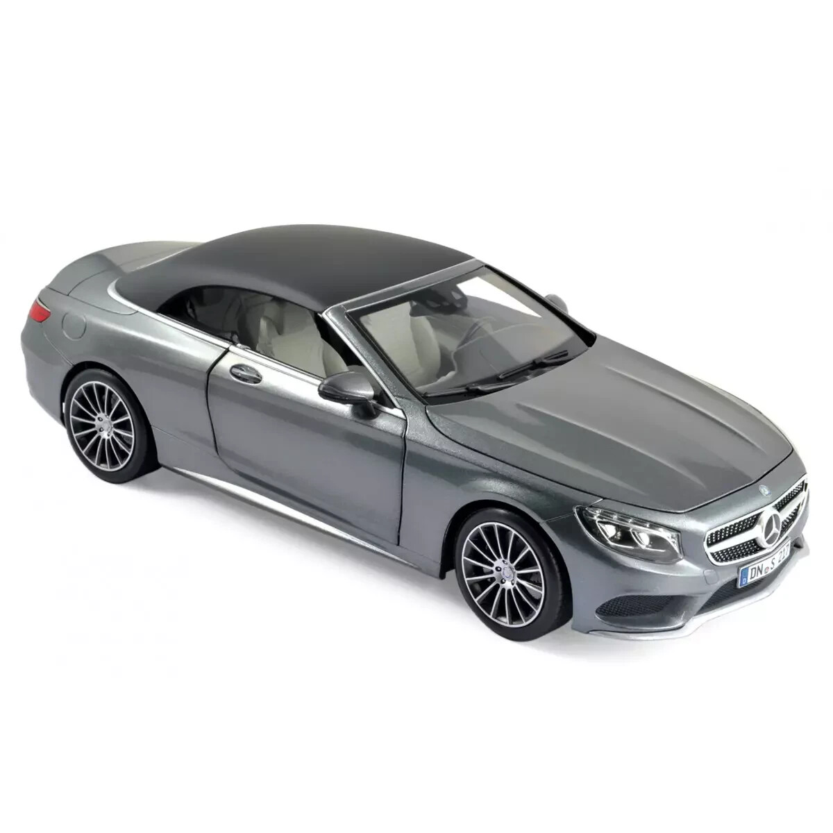 2015 MERCEDES-BENZ S-CLASS CABRIOLET GRAY 1:18 OPENING BODY PARTS