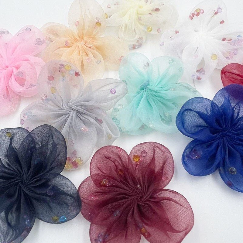 Diy No Sew Ribbon Flowers