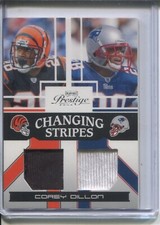 2006 Donruss Changing Stripes Corey Dillon #CS-4Patriots Bengals /250 Playoff