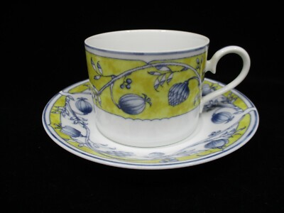 NORITAKE  OCTOBER LIGHT CUP & SAUCER - 2 1/2'' 0404D