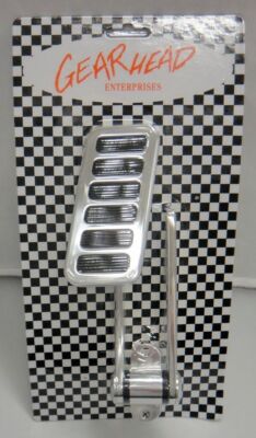 Floor Mount Gas Pedal & 36" Braided Cable Kit Hot Rod Chevy Ford Mopar Rat Rod E - Foto 4