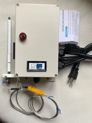 Plug & Play PID Programmable Temperature Controller Box SSR Kiln Annealing Glaze