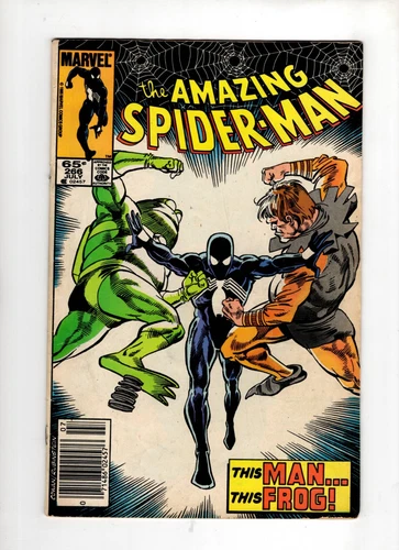 The Amazing Spider-Man #266 1985 FN+ 6.5 "This Man --- This Frog!"