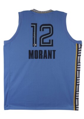 Ja Morant Authentic Signed Autographed Jersey Memphis Grizzlies Beckett 