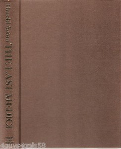 medici harold acton hardcover 1980 history last