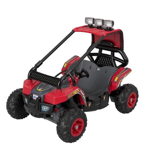 New Power Wheels 12V Baja Trailster Powered Ride-On Speed of 5 Mph - Red/Black