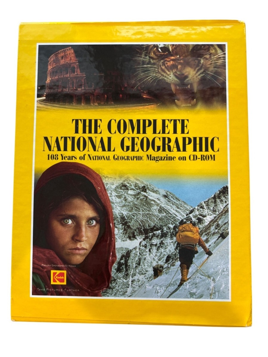 National Geographic 108 年　cd-Rom National Geographic 108 Years CD-ROM