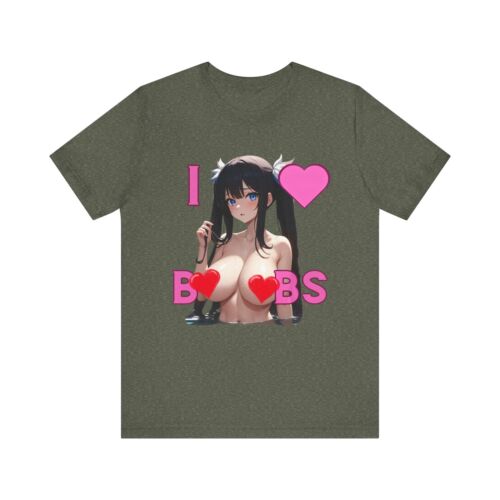 Sexy Camiseta Hentai Anime Niña - Camiseta Manga Waifu Lasciva, Regalo Ecchi Otaku - Imagen 4 de 13