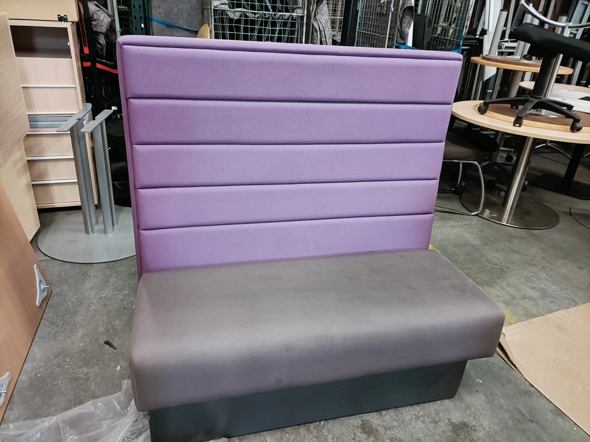 Office Reception Breakout padded high back booth seating Bench