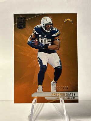 2024 Donruss Elite Football Antonio Gates Orange #/399