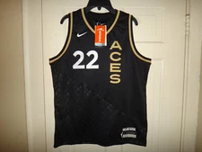 Youth Nike A'ja Wilson #22 WNBA Las Vegas Aces Rebel Edition Victory Jersey $85