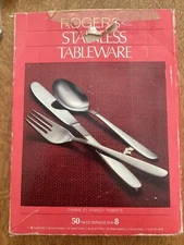 Charme By Stanley Roberts Rogers Stainless Flatware 46 Piece Set