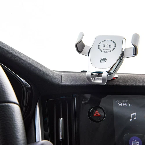 15W Car Wireless Charger Charging Automatic Mount Clamping Suction Phone Holder - Picture 11 of 19