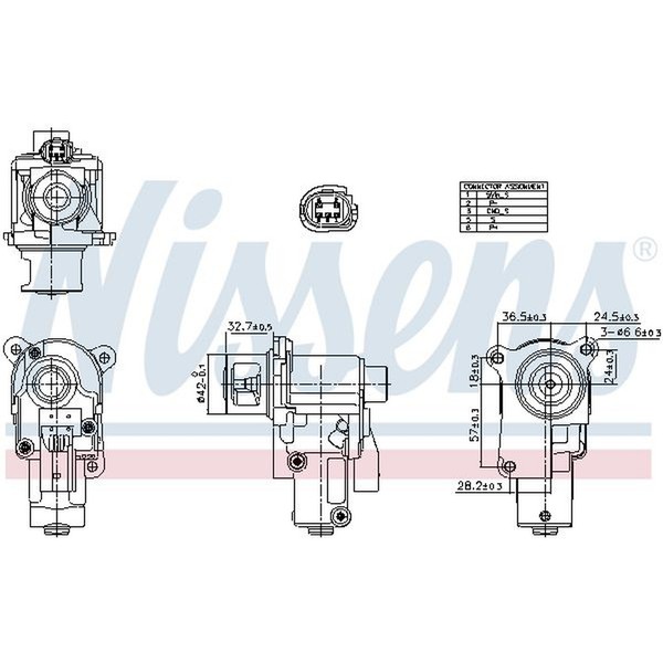 Nissens 98552 Agr-Ventil-image