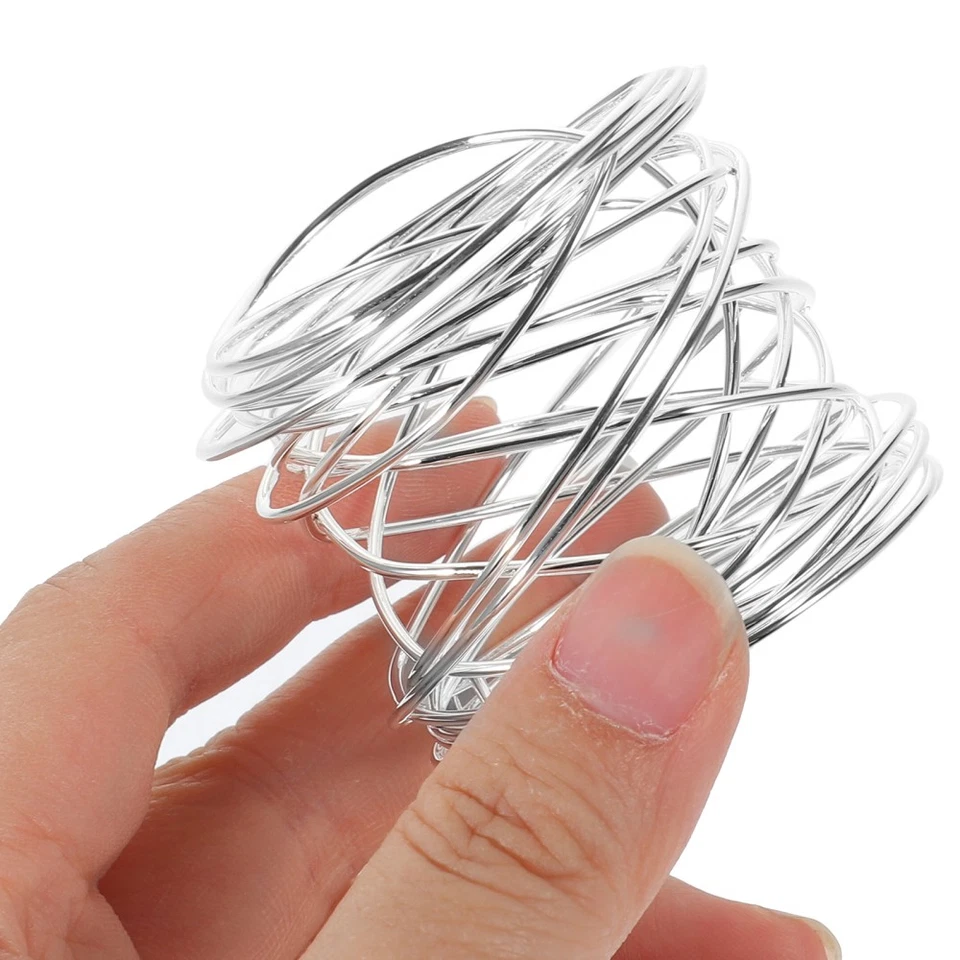  6 Pcs Anello Portatovagliolo Anelli Per Tovaglioli Da Tavola Fibbia - Immagine 4 di 4